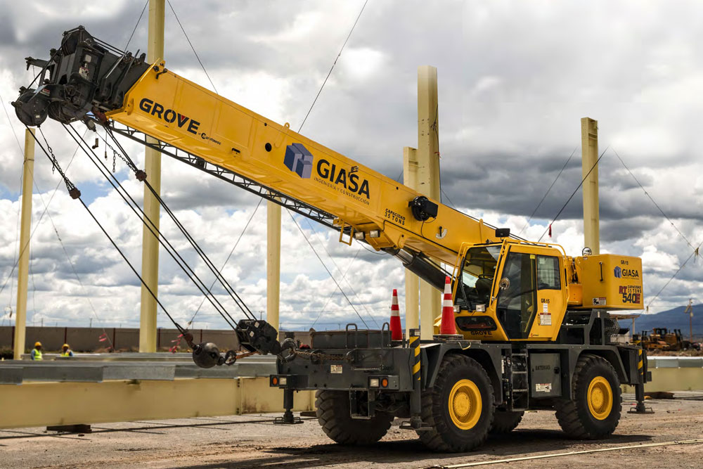 Servicios gruas Giasa Gr as Industriales Y Arrendamientos